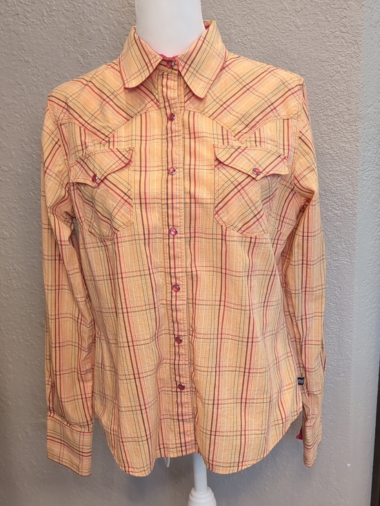 Cruel Girl Tops - Cruel Girl Women's Button-Up Western Shirt
